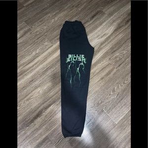 Hot Topic Billie Eilish Black Sweatpants Joggers M